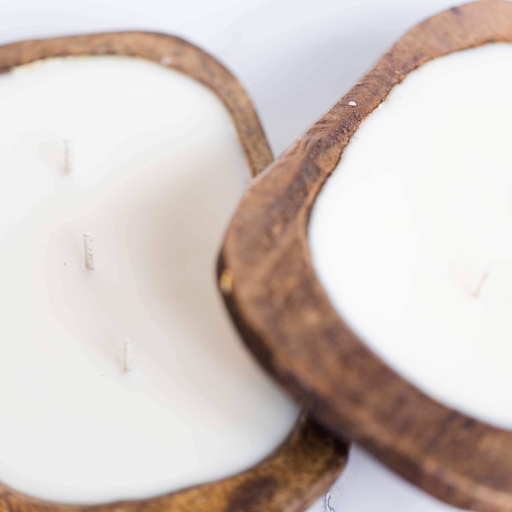 Dough bowl candle